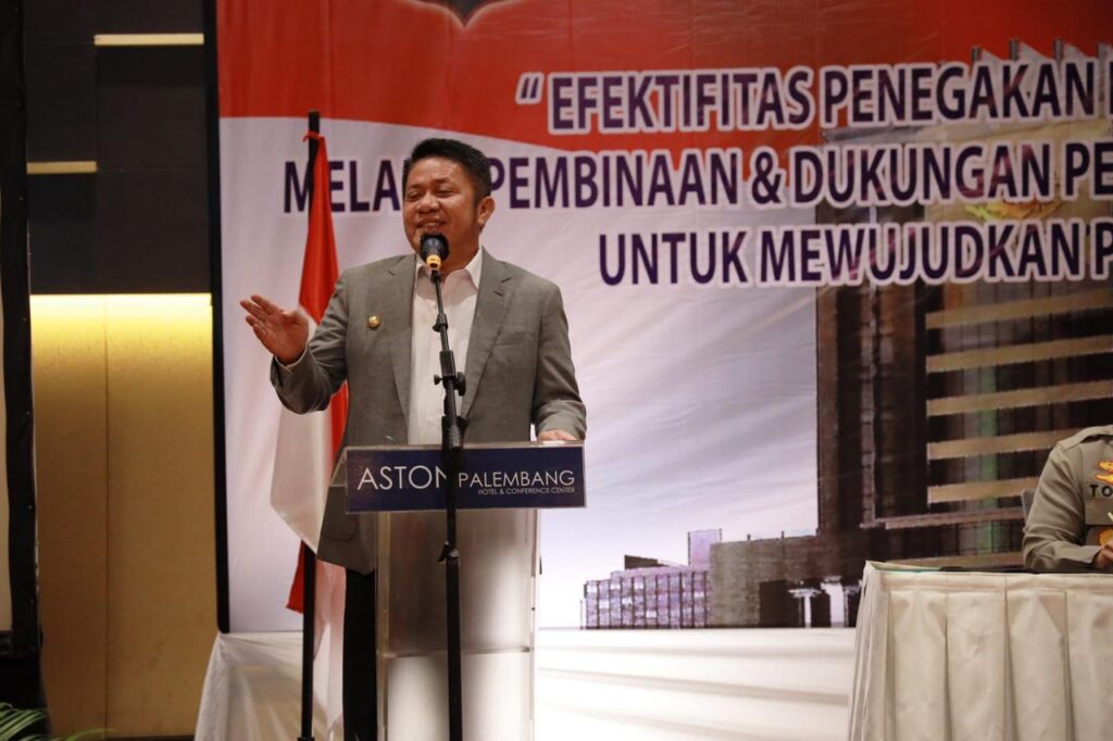 Herman Deru Optimistis Binkatpuan Efektif Tingkatkan Skill dan Integritas Penyidik PNS di Sumsel 