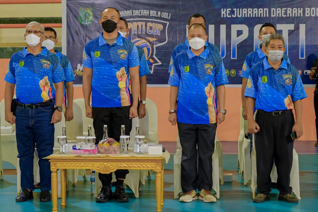 Peringati Sumpah Pemuda, Muba Gelar Kejurda Turnamen Voli Bupati Cup