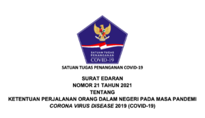 Inilah Edaran Terbaru Satgas COVID-19 tentang Ketentuan Perjalanan Dalam Negeri