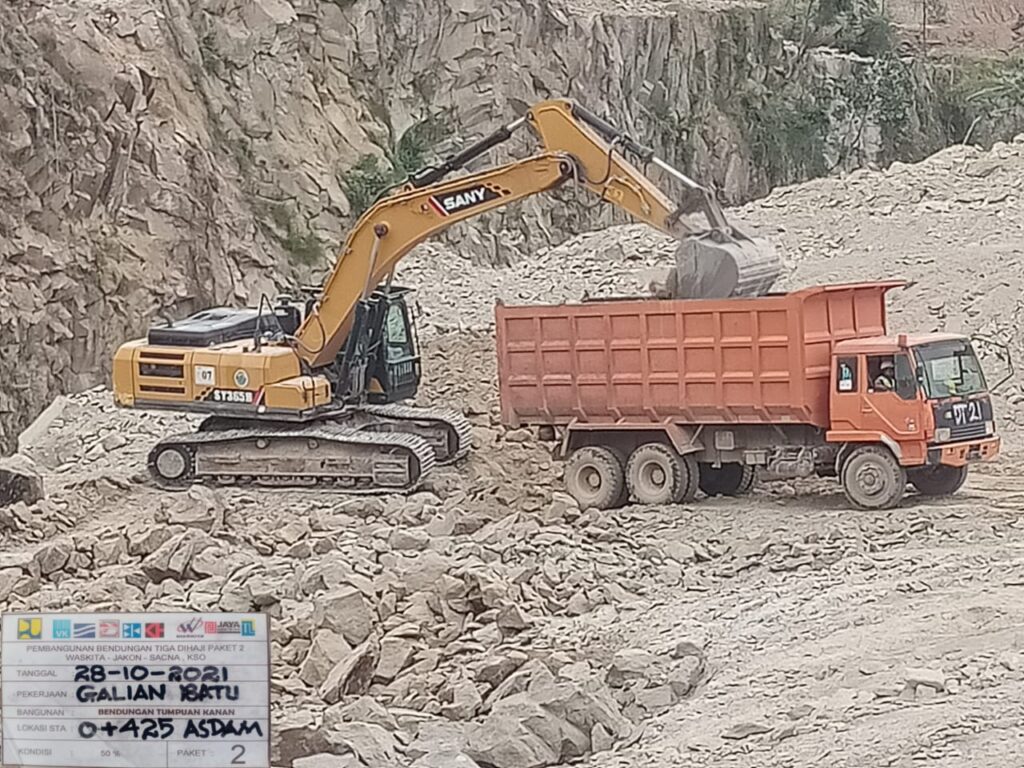 BBWS Wilayah VIII Palembang Targetkan Akhir 2021 Pembangunan Tiga Dihaji Sentuh 30 Persen