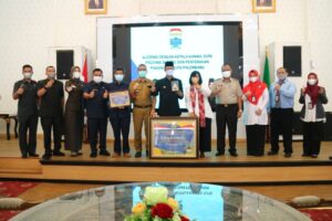 Pemkot Palembang Terima Penghargaan WTP Dari Kementerian Keuangan