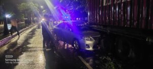 Tabrak Tronton Yang Tengah Parkir, Pengendara Toyota Altis Meninggal