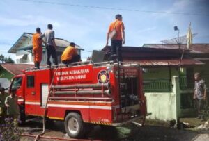 Tempat Kos Di Lahat Dilalap Si Jago Merah, Total 4 Kosan Yang Rusak Berat