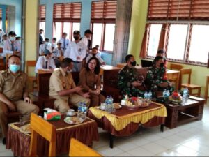 Dandim Lahat, Pantau Serbuan Vaksin Di Tiga Wilayah