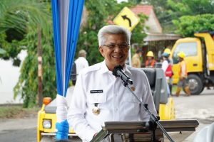 Herman Deru Wujudkan Sumsel   Bebas Jalan Berlubang Tahun 2022