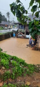 Intensitas Hujan Tinggi, Belasan Rumah di Lahat Terendam Banjir
