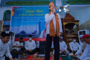 Ustadz Abdul Somad Isi Tablik Akbar di Masjid Jami An-Nur Sekayu