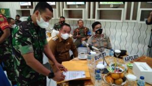 Cegah Prilaku KKN, Personel Kodim Lahat Tandatangani Fakta Integritas