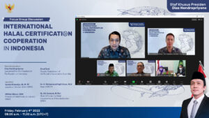 Staf Khusus Presiden Diaz Hendropriyono Gelar Diskusi Kerja Sama Internasional Sertifikasi Halal di Indonesia