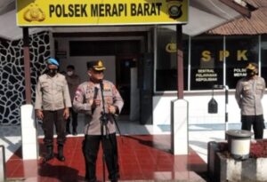 Sidak Ke Polsek Merapi, Kapolres Lahat Gelar Tes Urin Bagi Polisi