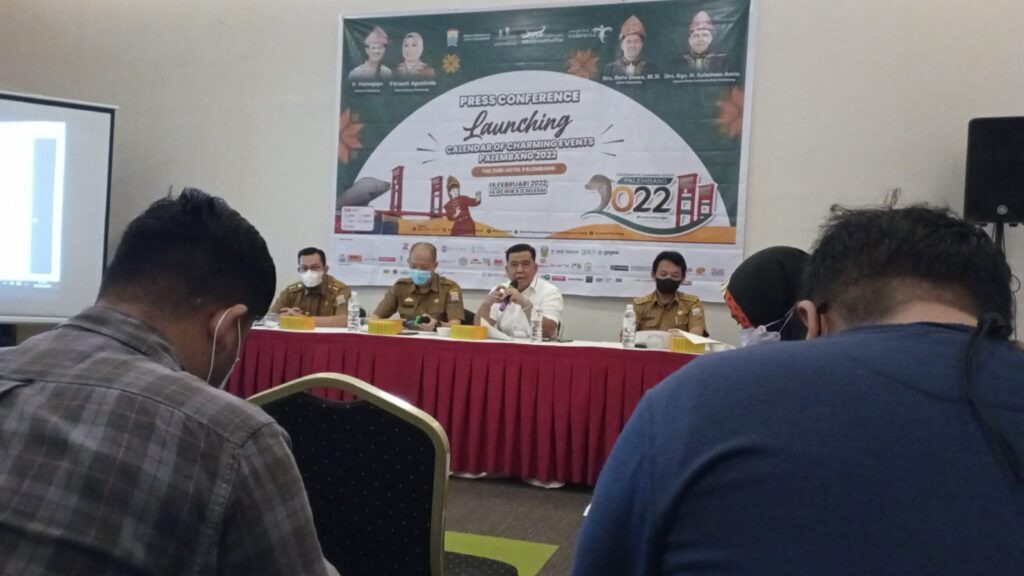 Launching Kalender Event,  Pemkot Palembang Targetkan 1,5 Juta Kunjungan Wisatawan Sepanjang 2022
