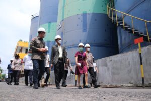 Cek Penyebab Kelangkaan Migor,  Harnojoyo Kunjungi PT PT Indokarya