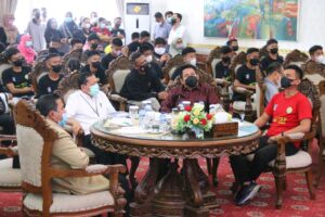 Harnojoyo Berangkatkan Tim PS Palembang U-15 Dalam Kompetisi Soeratin Cup