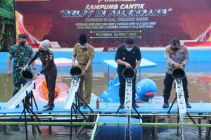 Usai Dilaunching Kampung Cantik Sungai Terusan Diserbu Warga Palembang