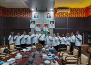 Panca Wijaya Terima Audiensi Pengurus KONI Ogan Ilir