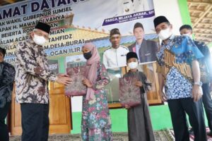 Targetkan Sumsel Zero Buta Huruf Qur’an Wagub Resmikan Mushola dan Rumah Thafidz di Desa Burai