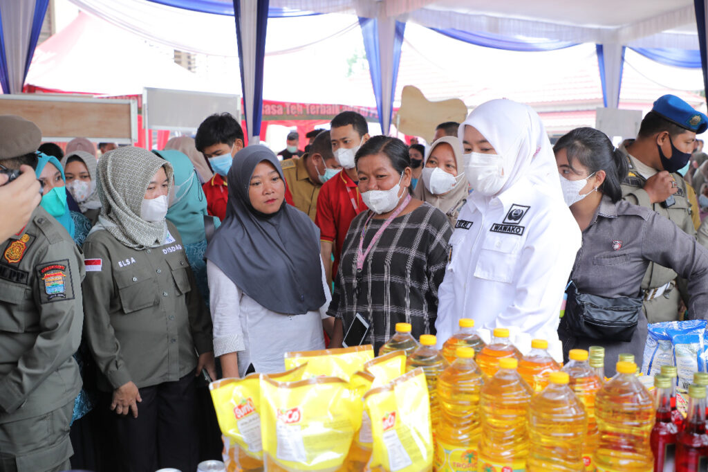 Jamin Ketersediaan Bahan Pokok,  Pemkot Palembang Gelar Bazar Murah