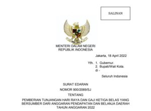 Mendagri Terbitkan Aturan Pemberian THR dan Gaji ke-13 oleh Pemda