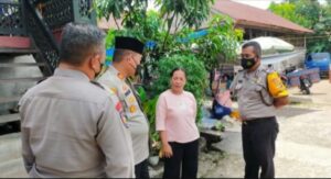 Kapolsek Tanjung Raja Cek Kondisi Kamtibmas Warga