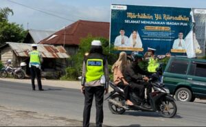 Hindarkan Jalintim Dari Kemacetan,  Polres Ogan Ilir Pindahkan Jalur Pemudik