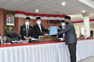 Rapat Paripurna Ke IV DPRD Ogan Ilir Dalam Rangka Revisi Pembentukan Perda