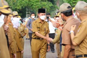 Usai Libur Idul Fitri, Harno Minta ASN Perhatikan Kedisiplinan Kerja