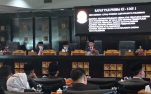 DPRD Palembang Terima Penyampaian 3 Raperda Dari Walikota Palembang