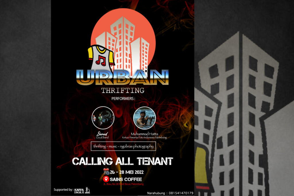 Thrift Goes to Coffee Shop Bakal Digelar di Palembang