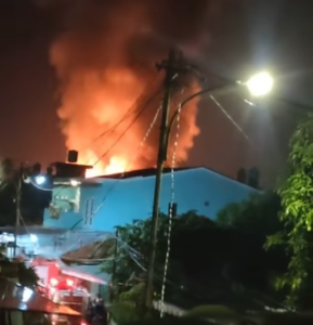 Kebakaran Di Jalan Perintis Kemerdekaan Palembang Hanguskan 11 Rumah