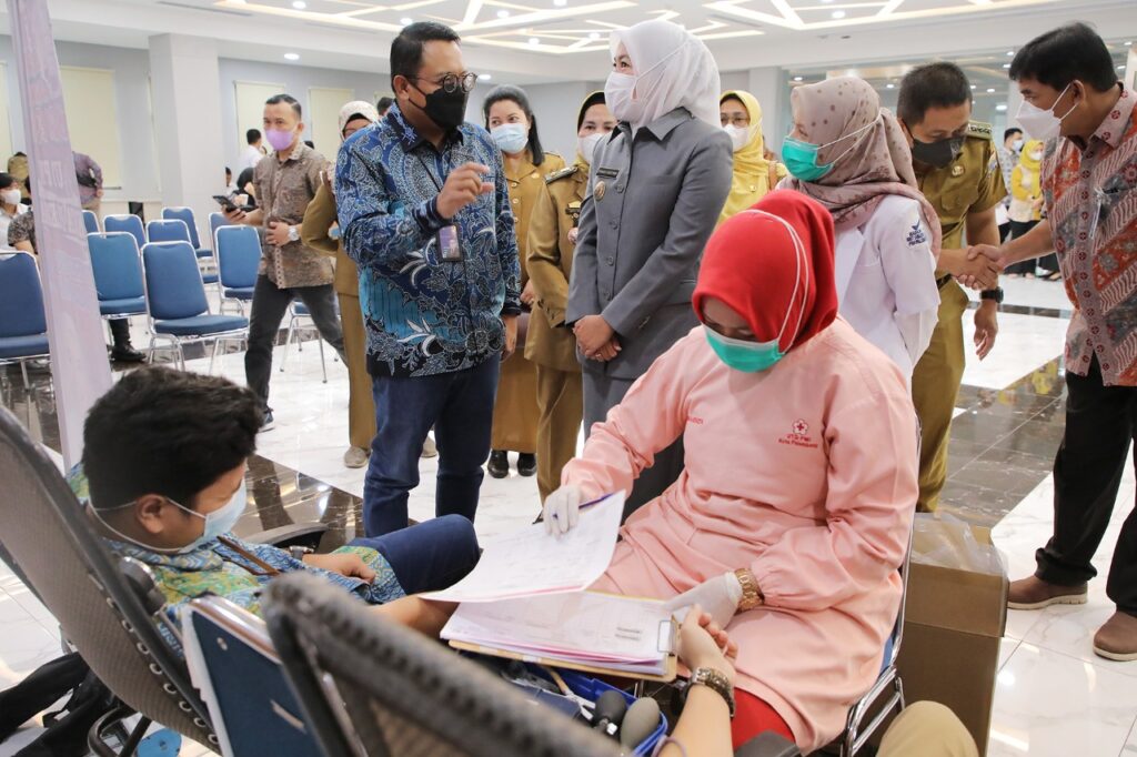 Wawako Palembang Puji Aksi Donor Darah Bank BRI
