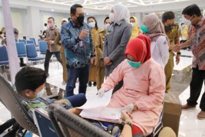 Wawako Palembang Puji Aksi Donor Darah Bank BRI