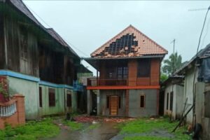 Tiga Unit Rumah Di Ogan Ilir Dihantam Angin Puting Beliung