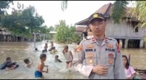 Debit Air Sungai Naik, Puluhan Rumah Warga Di Ogan Ilir Terendam
