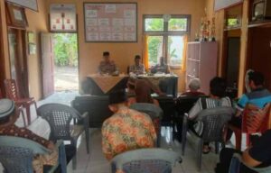 Jaga Kondusifitas Jelang Pilkades Serentak Polsek Tanjung Raja Lakukan Pengecekan