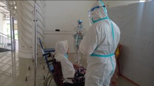 Sebelum Berangkat, CJH Asal Ogan Ilir Ikuti Tes PCR