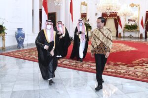 Presiden Jokowi Terima Kunjungan Menlu Arab Saudi, Bahas Soal Haji hingga Ekonomi