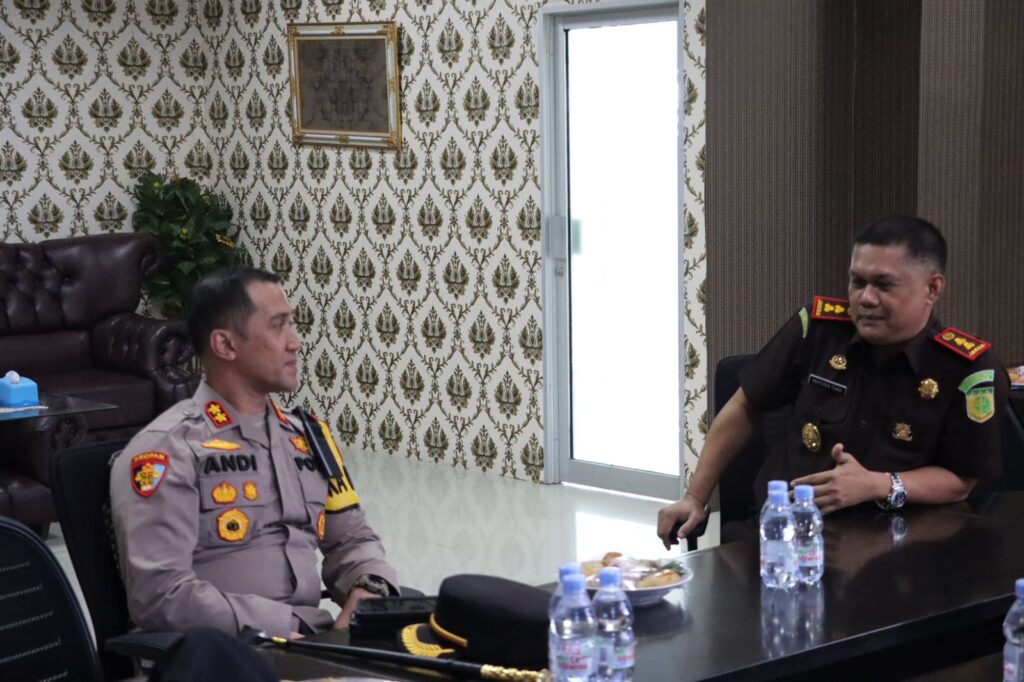 Perkuat Sinergitas, Kapolres OI Kunjungi Kantor Kejari Ogan Ilir