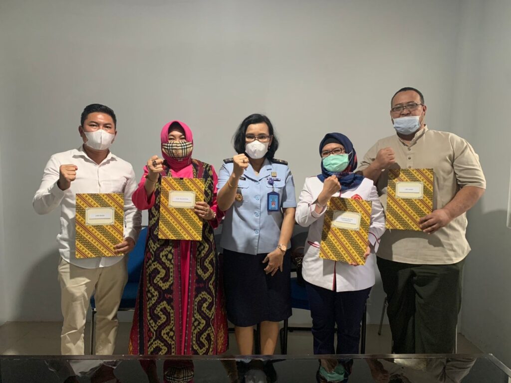 Kemenkumham Sumsel Tandatangani Kontrak Pelaksanaan Bantuan Hukum Gratis