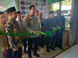 Kapolsek Indralaya Hadiri Launching Layanan Ziswaf Di Yayasan Kampoeng Tauhid