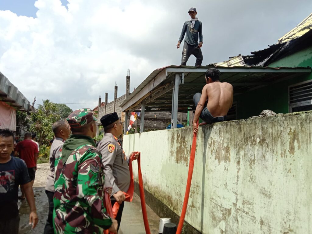 Konsleting Arus Listrik Diduga Jadi Penyebab Terbakarnya Puskesmas Di Ogan Ilir