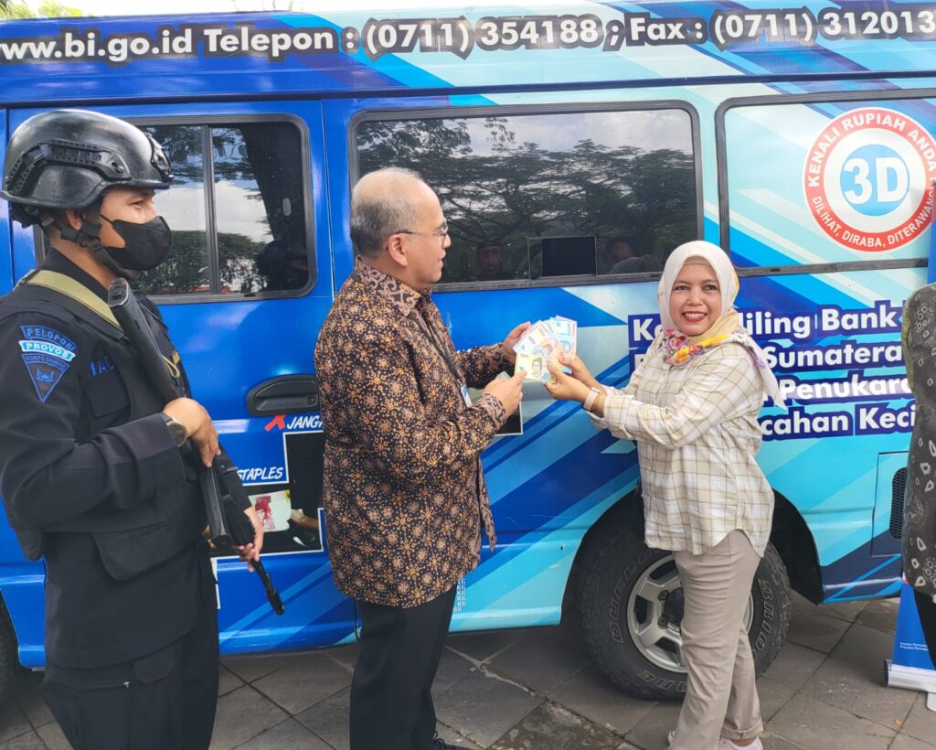 Layanan Kas BI Sumsel Kenalkan Uang Kertas Tahun Emisi 2022