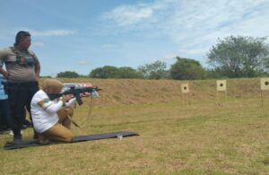 Pemkab OI Gelar Lomba Menembak Antar OPD