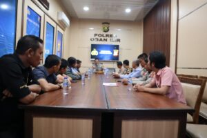 Jelang Rencana Kenaikan BBM, Kapolres OI Kumpulkan Pengelola SPBU