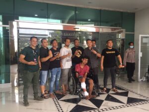 Melarikan Diri Saat Ditangkap Petugas, Pelaku Curanmor Dilumpuhkan Dengan Timah Panas