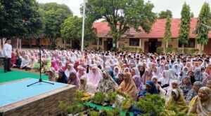 Perkuat Karakter Anak Didik, SMP N 1 Indralaya Peringati Maulid Nabi