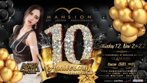 Rayakan Anniversary Ke-10 Mansion Club Palembang Bakal Hadirkan DJ Maretta Frank