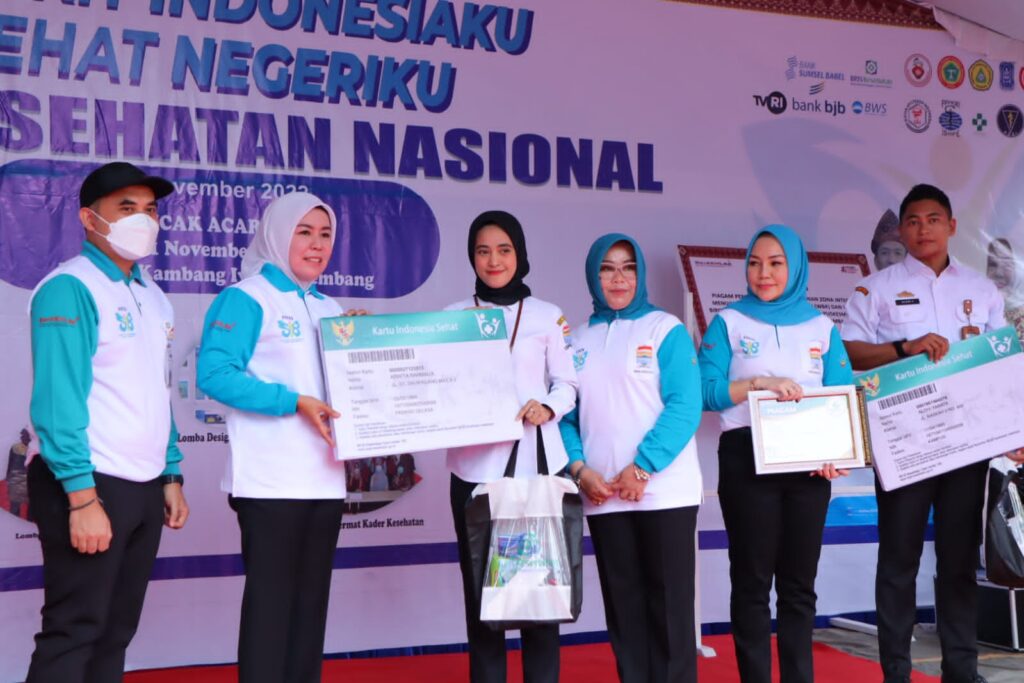 Peringati HUT Kesehatan Nasional Ke-58 Fitrianti Ingatkan Warga Tetap Jaga Prokes