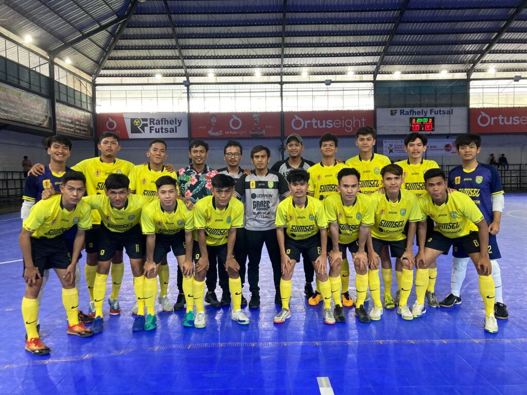 Tim Futsal Putra Sumsel Cetak Sejarah, Sukses Tembus Babak Final Pomnas