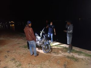 Cegah Aksi Kriminalitas, Polsek Indralaya Gelar Razia Malam Di Jalan