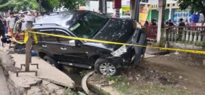 Diduga Oknum Anggota TNI AL tabrak Dua Orang Sekaligus, Satu Tewas Di TKP